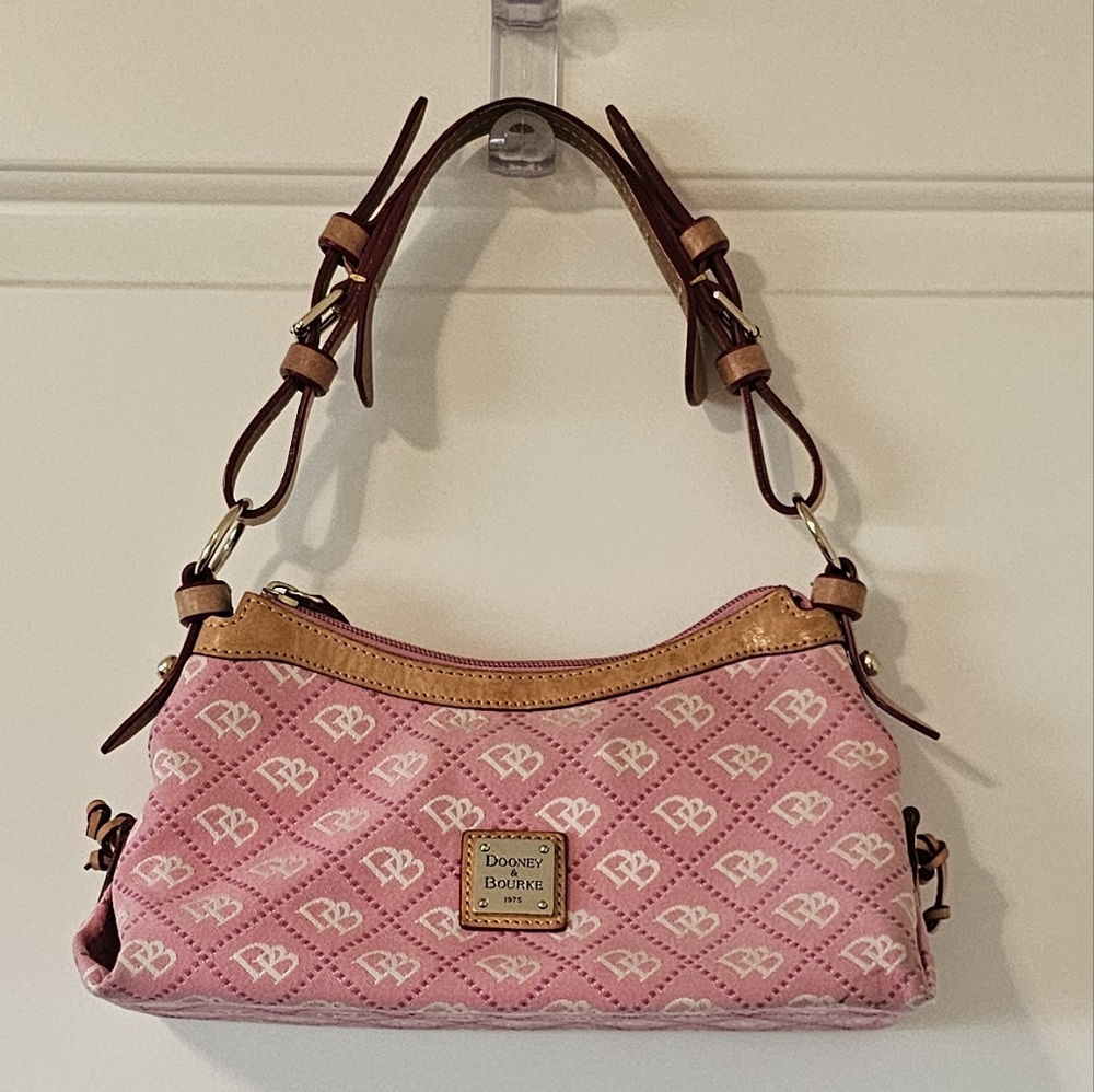 Dooney & Bourke Pink and Tan Women's Bag